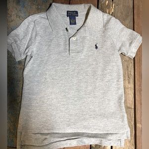 Ralph Lauren kids pique polo short sleeve size 4